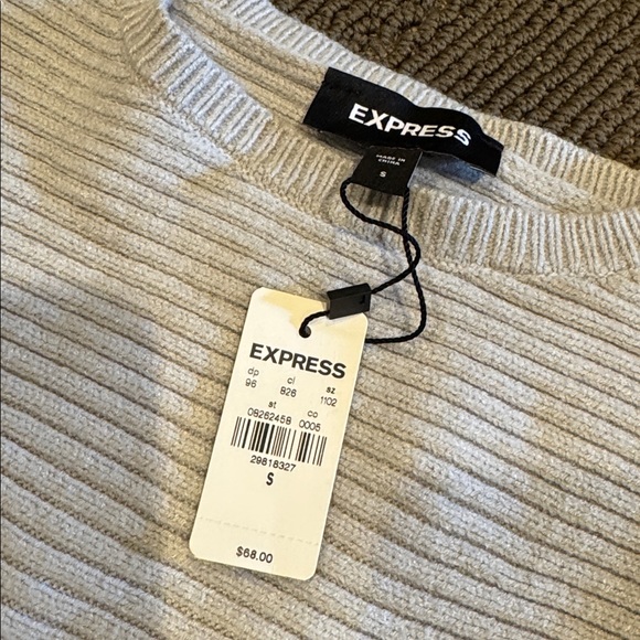 NWT Express Ribbed Dolman Sleeve Sweater - Picture 5 of 6